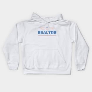 Dream Home With Realtor Motivational Design Kids Hoodie